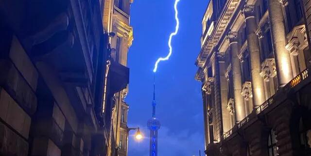 澳洲10平台防雷解析上海东方明珠“接闪”